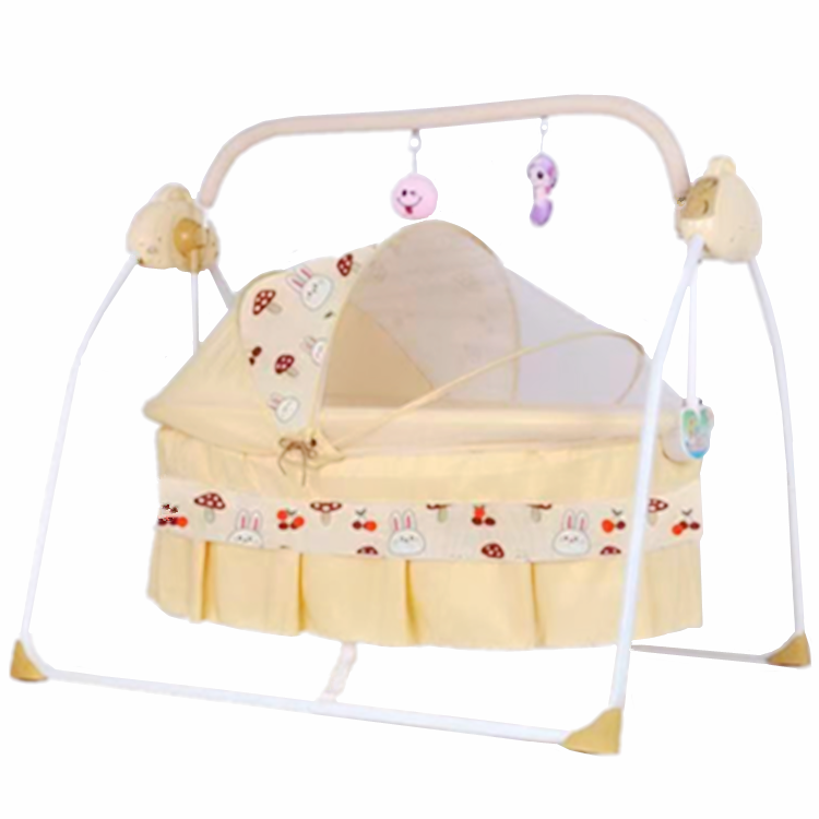 New Baby Cradle Swing Electric baby Crib bedding set Sleeping Basket /Baby Bed Multi-function Shaking Kids Cot Bassinet Hammock