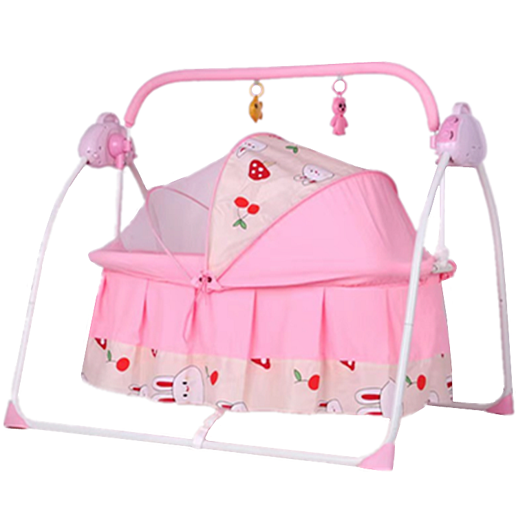 Economic wholesale electric swing crib boy&girl Bedside sleeper portable movable baby cradle bassinet cot infant multifunction