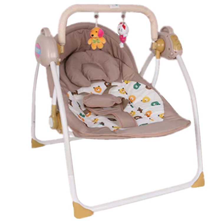 Baby smart remote control swing multi-functional baby rocking chair with mosquito net electric chair childen's swing re