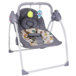 Multifunctional Baby Sleeping Rocking swing Chair Vibrating Soothing Music Foldable Storage Baby Soothing Bed Rocking Chair Toys