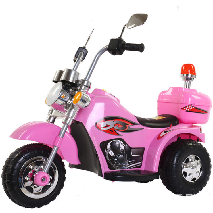 china supply baby ride on toy 3 wheels plastic battery power kids electric motorcycle drivable vehicle child for 1-7 kids