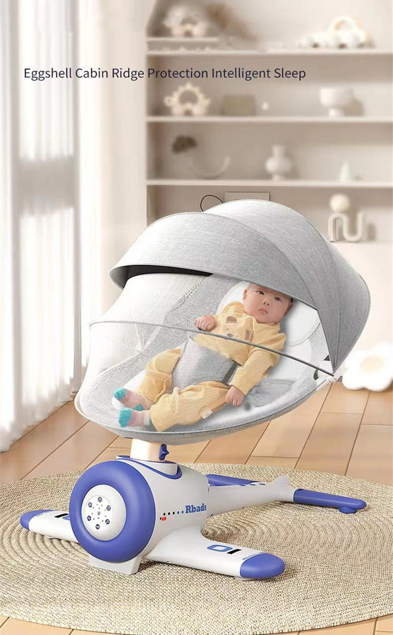 High quality top sell baby swing electric bed baby bouncer with music and light/newborn gift baby electric smart swing crib