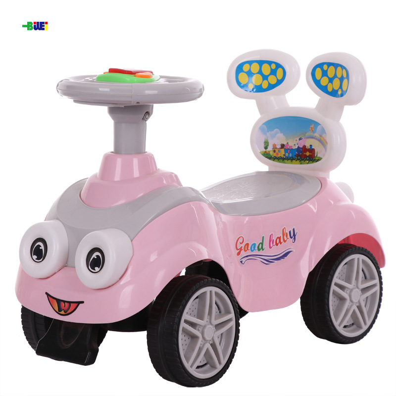 Wholesale Baby Kids swing car girls and boys sliding twister car with four wheels baby ride on toy  car