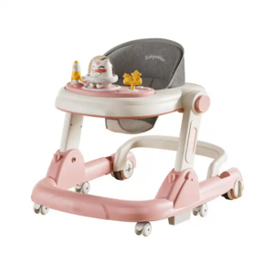 Popular safety high quality Baby push walker multi-function comfortable 360 rotating foldable baby walker