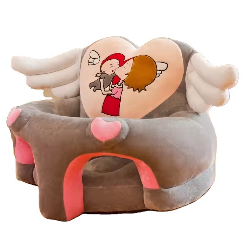 Lounge sofa kids flip out sofa Baby Support Seat  Sitting Plush Animal Chair  Toy Animal Baby Plush Sofa Chair