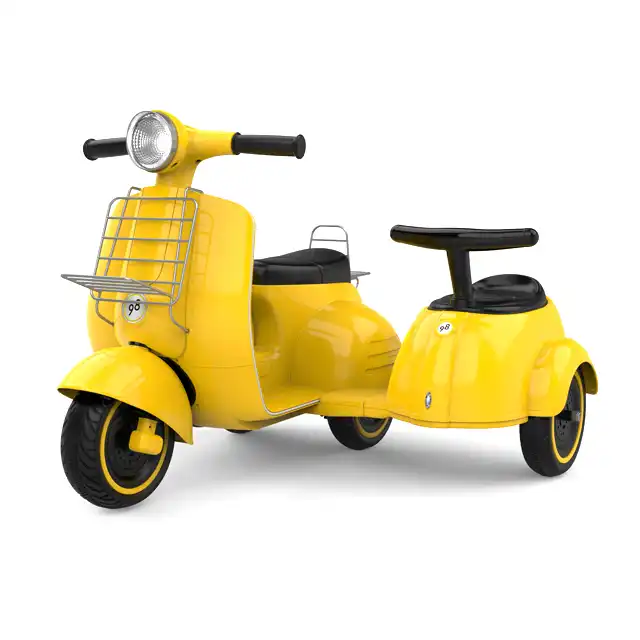 Wholesale two kids ride on toys electric motorcycles / outdoor three wheels toys car with light and music