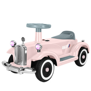 With music light remote control children's electric car anti-rollover rechargeable four-wheel off-road vehicle kids ride on car