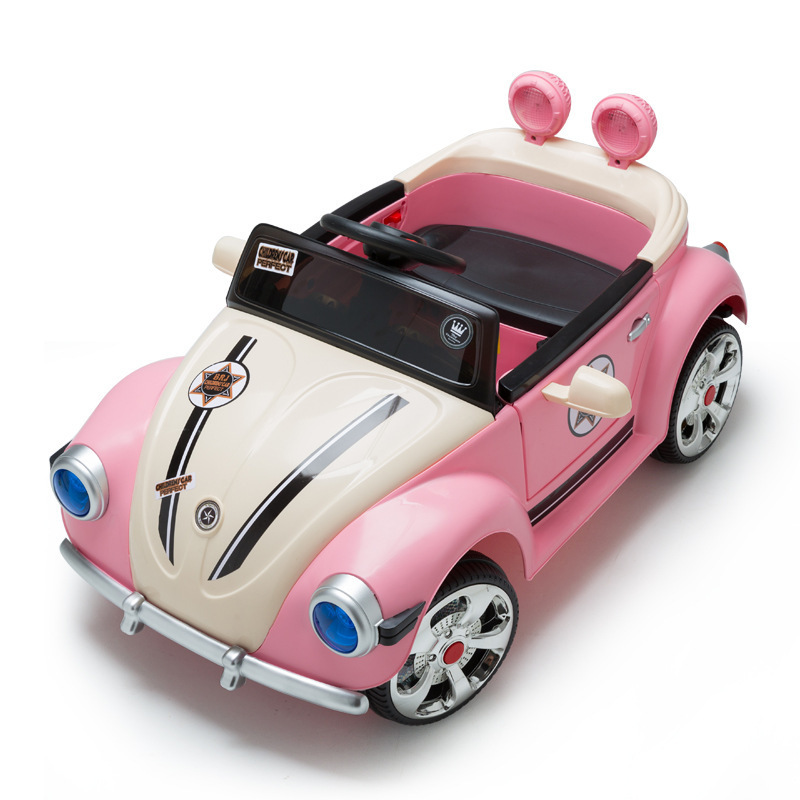 2022 pink  kids ride on car electronic hot sale baby children 6V battery powered ride on cars for kids