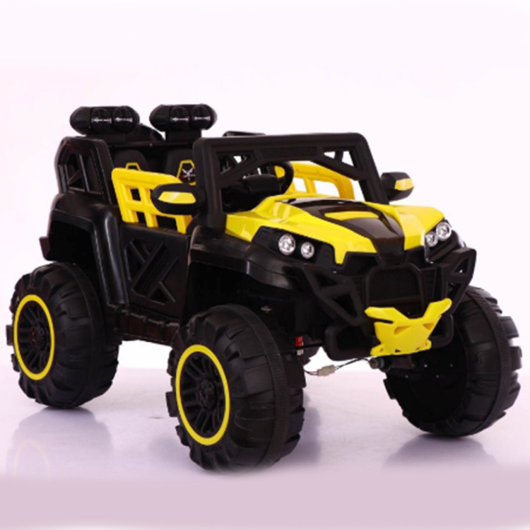 12V Ride On UTV 4x4 Ride On Off-Road Buggy with Rear Shock Absorber Electric Ride On Car with Parent Remote 2-Seater for Kids