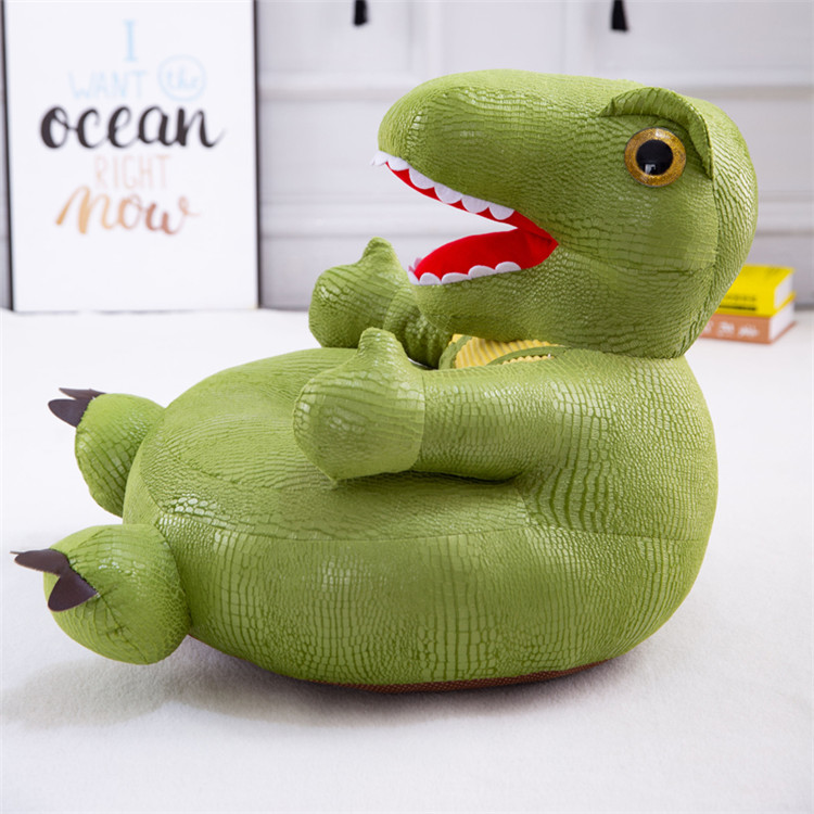 2022   hot  sell  Kids sofa chair cartoon animal baby sofa plush toy chair soft dinosaur sofa