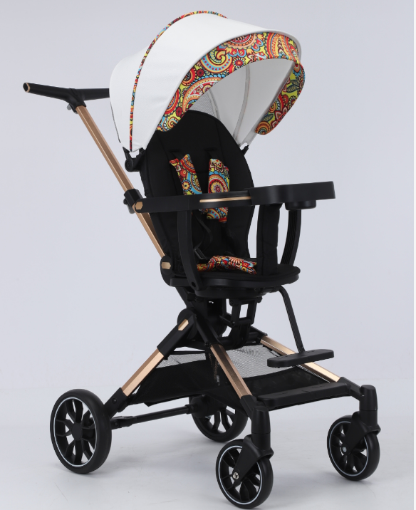 HOT SELL Luxurious baby stroller OEM factory with high quality Outdoor wheelbarrow/Two way rotation baby stroller