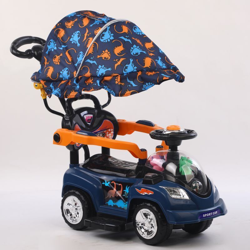 Kids Push Car Plastic Ride On Baby Toy Car with light and music/Baby Swing Car wih Handle /children to swing car