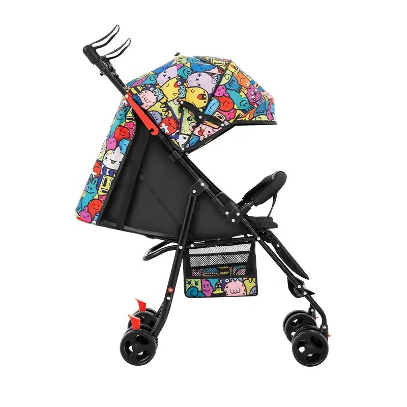 Baby Bugy Luxury Baby Stroller Steel Stainless Frame Logo Packing Wheels EN1888 Baby Strollers OEM Customized 3 in