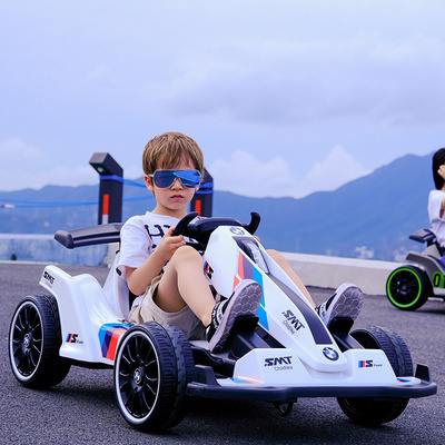 kids go kart electric  ride on car children land ride on toys cars battery powered electric pedal go kart for kids