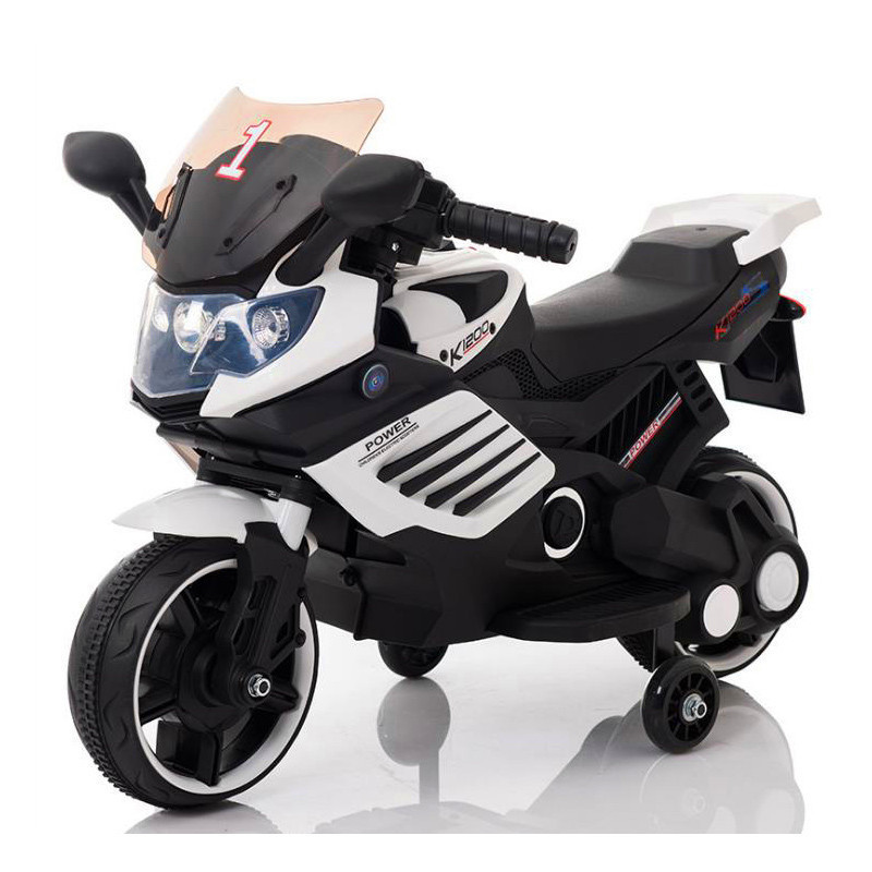 Baby Battery Powered Kids Electric Ride On Toy Car/musical kids electric motorcycle with Auxiliary wheel/6V electric kids car