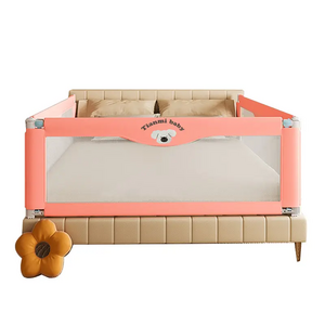 High Quality Aluminum Toddler Baby Bed Rail Guard Non-toxic Material Safety Feature Avoid Slipping Bed Rails for Baby