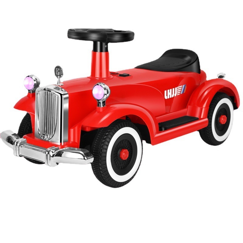 With music light remote control children's electric car anti-rollover rechargeable four-wheel off-road vehicle kids ride on car