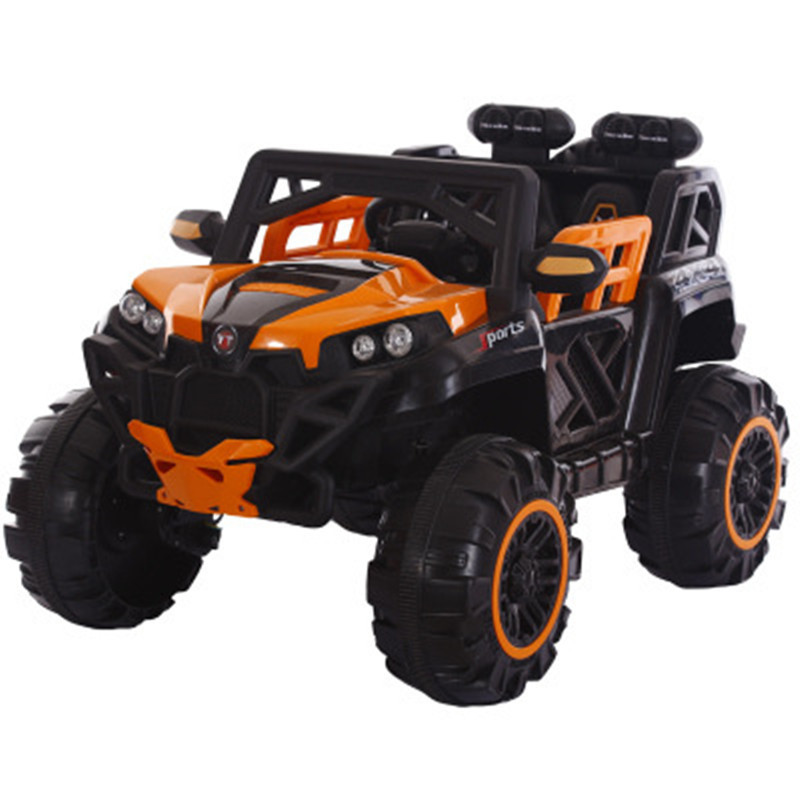 12V Ride On UTV 4x4 Ride On Off-Road Buggy with Rear Shock Absorber Electric Ride On Car with Parent Remote 2-Seater for Kids