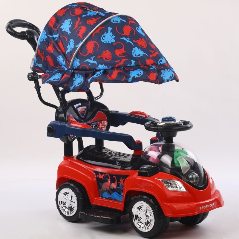 Kids Push Car Plastic Ride On Baby Toy Car with light and music/Baby Swing Car wih Handle /children to swing car