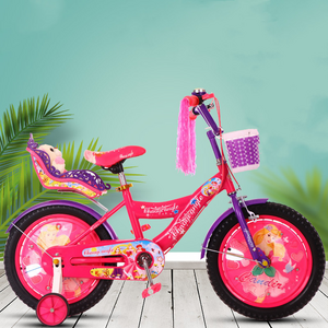 Factory supply new model 12" 14"16"18" children bikes for girls 3-6  Training Wheels Angel Girls bike