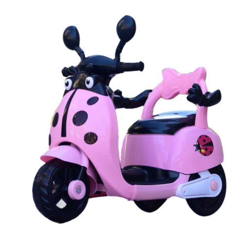 Cheap Cute Kids Mini Electric Motorcycle/3 wheels pink battery operated kids tricycle toy car motorcycle with music lights