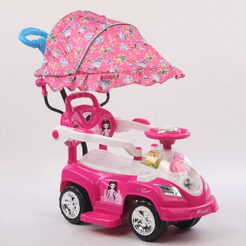 Kids Push Car Plastic Ride On Baby Toy Car with light and music/Baby Swing Car wih Handle /children to swing car