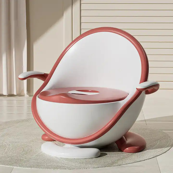 Portable Kids training potty Plastic and PP material Toilet Seat Potty Home Use Training Chair  Multi functional Toilet potty