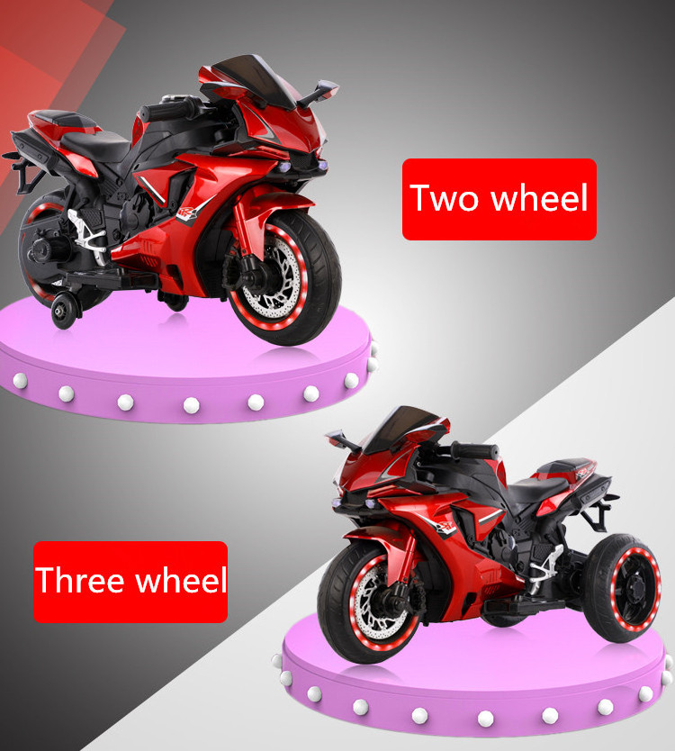 Two wheels electric motorcycle for kids cheap baby plastic motorcycle children motorcycle baby toy car electric