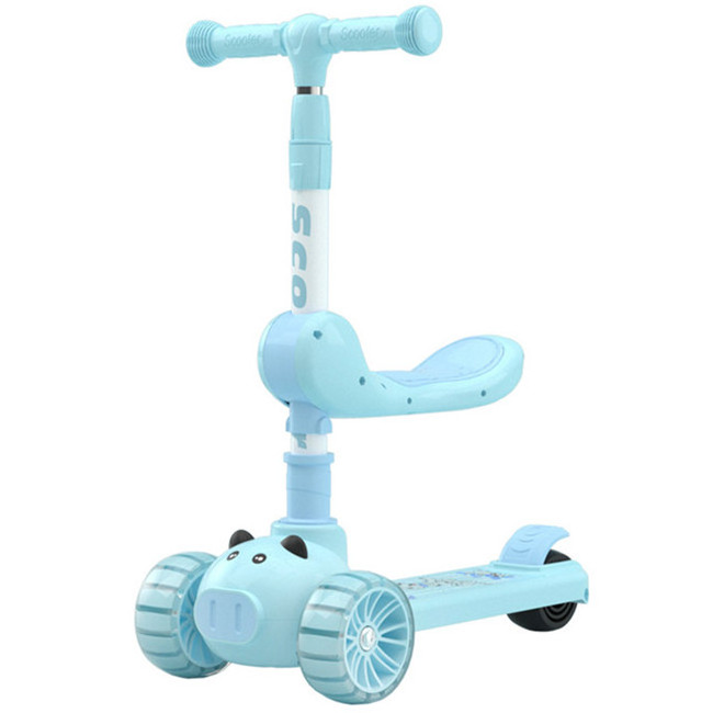 Age 1-12 years old baby kick scooter slide car ride on toys cars kid's scooters balance bike bicycle 3 PU flash wheels folding