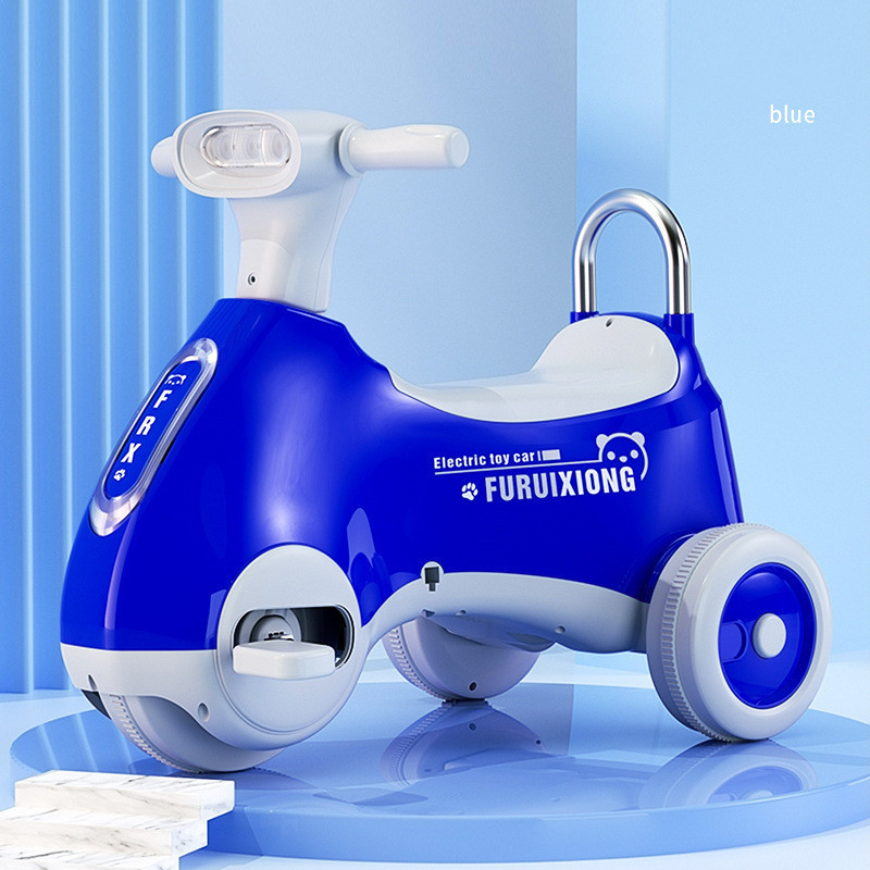 Two in one the latest children electric motorcycle baby tricycle mini pedal toy car puzzle can sit people/Rechargeable toy car