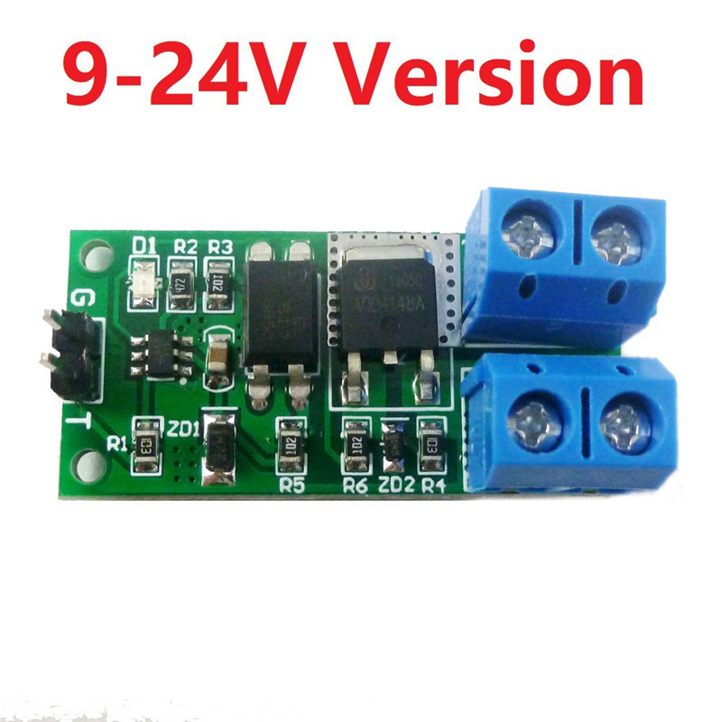 3.3V-24V 8A Flip-Flop Latch Relay Module IO95A01 Bistable Self-locking Switch Low Pulse Trigger Module for Arduino Smart Home