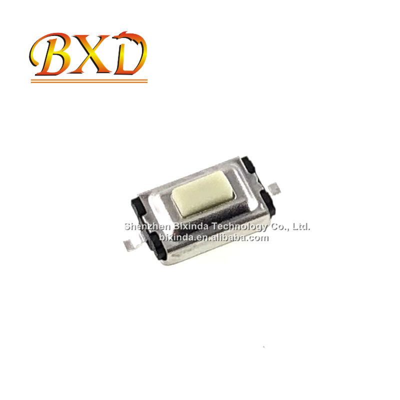 SMD 3*6*2.5MM micro switch light touch white/red button two feet 3X6X2.5