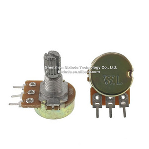 3 Feet Single union potentiometer WH148 B2K handle 15mm Power amplifier volume potentiometer