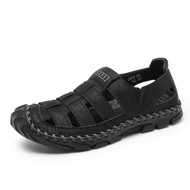 High Quality Factory Wholesale Fashion Low Price Men's Mesh Non-slip Comfortable Outdoor Sports Trendy Flat Men Sandals