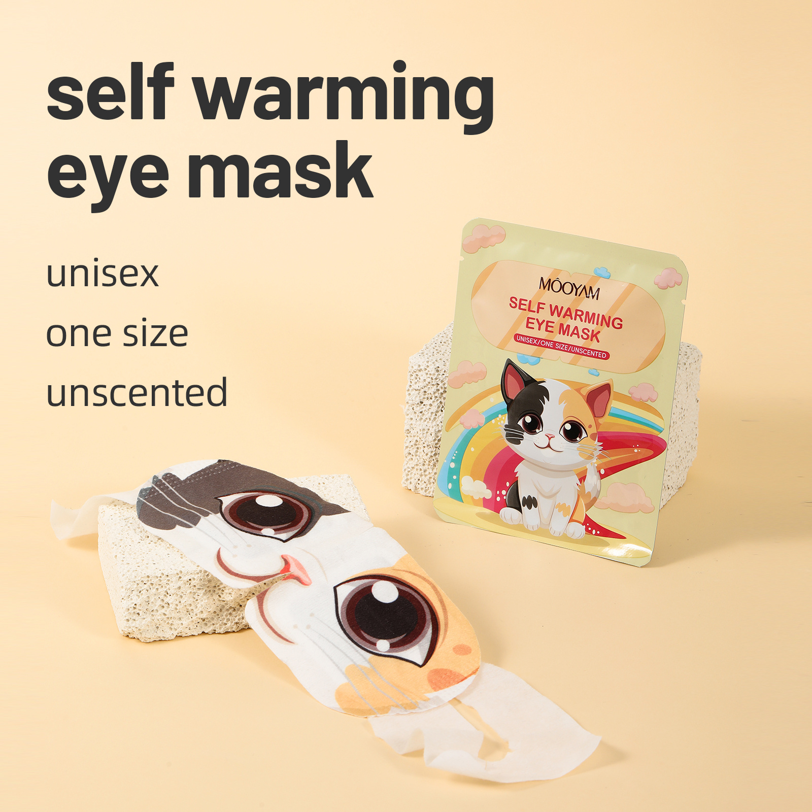 Hot Sale Innovative Products Steam Eye Mask Eye Cover For Sleeping Self Heating Warm Eye Mask