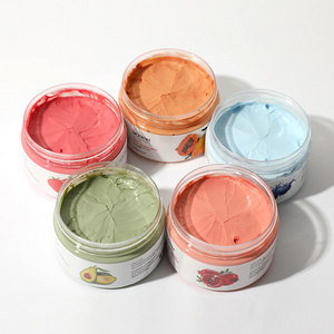 Best Selling Products Private Label Organic Fruit Extract Mud Facial Mask Skin Care Avocado Blueberry Clay Face Mask