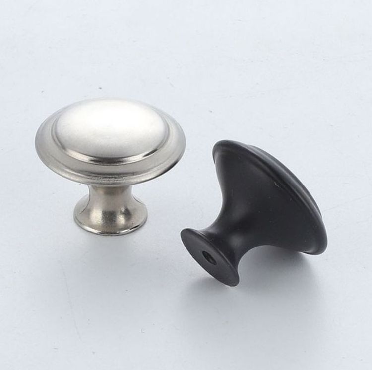 Stainless Steel Single Hole Mushroom Handle Knob Cabinet Drawer Hardware Accessories Furniture Stainless Steel Handle Knob