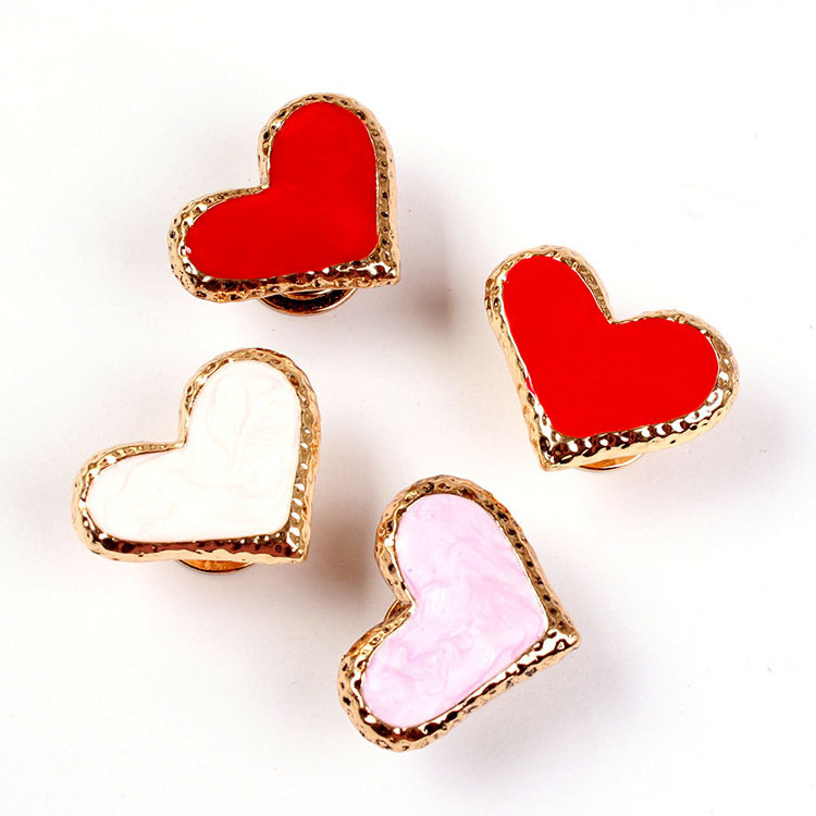 Manufacturer New Design Furniture Hardware Cute Heart Shape Decoration Cabinet Drawer Door Handle Knobs