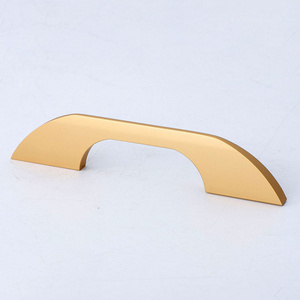 Wholesale Modern Long Gold Door Hardware for Bedroom Furniture-Drawer Handles Knobs Dresser Cupboard Kitchen Office Living Room