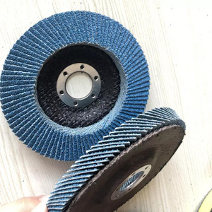 4.5 Inch Silicon carbide abrasive tools mesh cover flexible flap disc grinding wheel