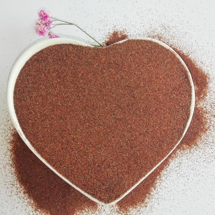 Natural Raw Material Red Rough Almandine Sand Blasting Abrasive Grit Garnet