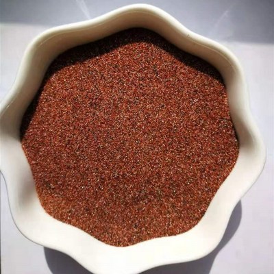 Natural Raw Material Red Rough Almandine Sand Blasting Abrasive Grit Garnet