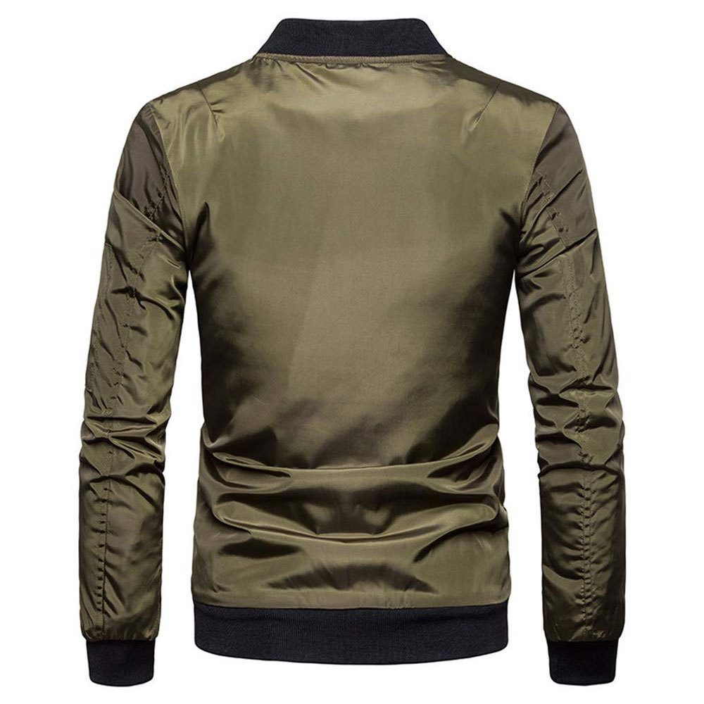 Wholesale new fashion style Blank Bomber Jacket plain men's winter custom mens bomber jackets