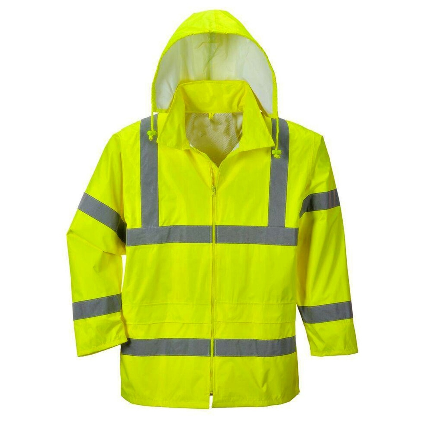 Professional Safety High Visibility reflective Hi Vis Waterproof Rain Coat jacket