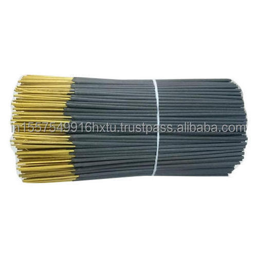 Best Hot selling 9 Inch Raw black incense sticks in 1kg bundle pack as bulk packing at wholesale price unscented incense