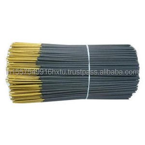 Best Hot selling 9 Inch Raw black incense sticks in 1kg bundle pack as bulk packing at wholesale price unscented incense