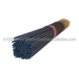 Top  most selling 9 Inch Raw black incense sticks in 1kg and bulk packing at manufacturer price unscented incense from India