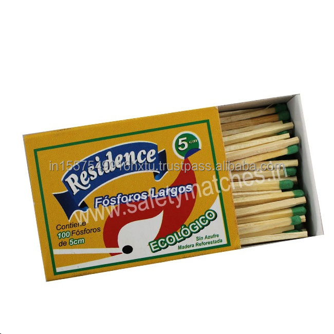 Manufacturer of Long Wooden Matches lighters India suppliers from tamilnadu India popular selling matches