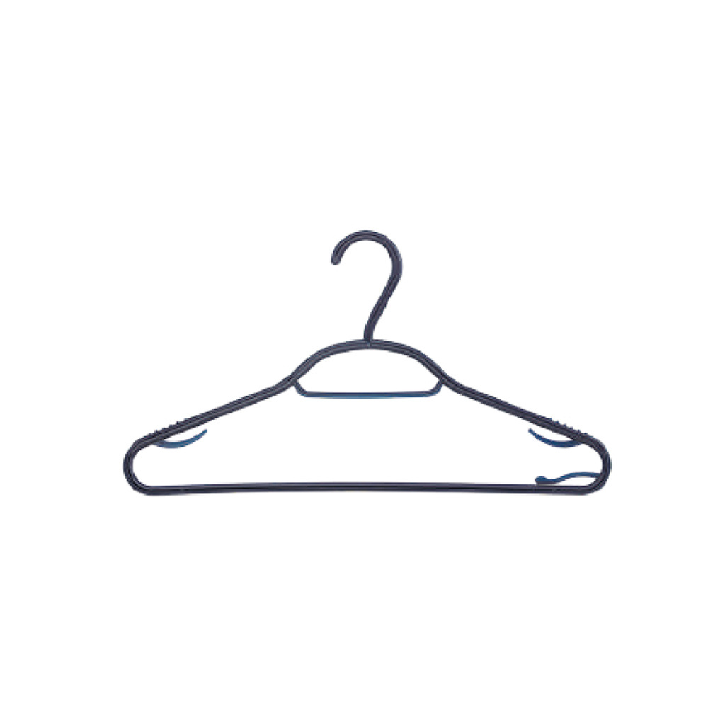 Customised Section Hanger size 432 x 220 x 40 mm lacquer smooth feel  Garments Plastic Hangers