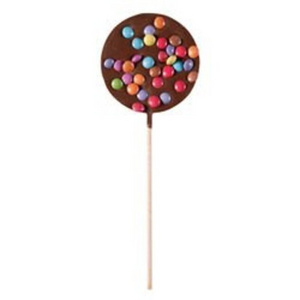 Yummy and Tasty High Quality Chocolate Lollipop size 16 gram  molded onto a stick A popular choice among children